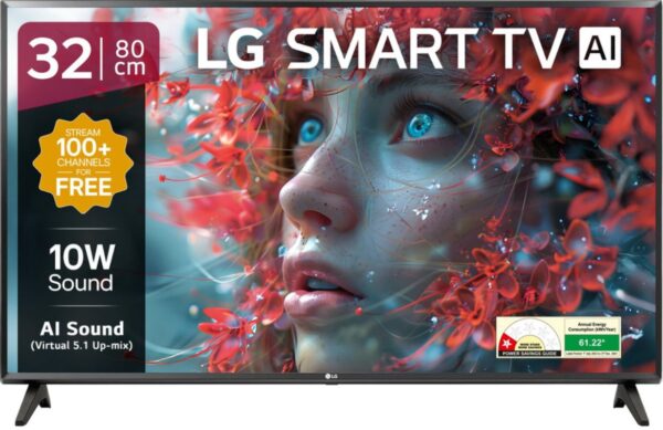 LG LR570 80 cm (32 inch) HD Ready LED Smart Webos TV 2025 Edition with Alpha5 Gen 6 Al Processor - Image 2