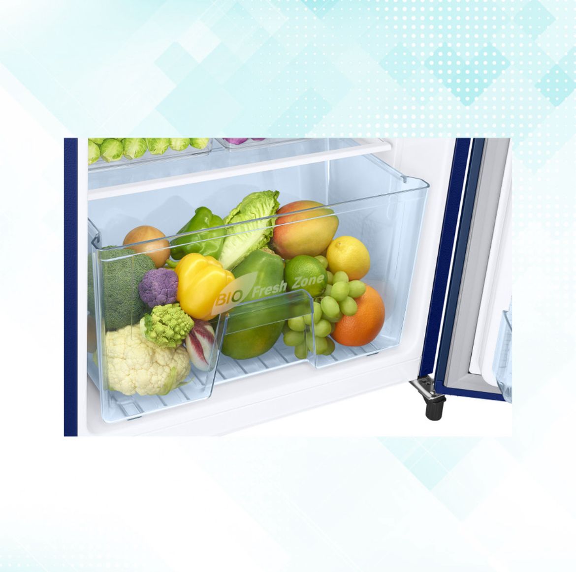 Samsung 183 L Direct Cool Single Door 4 Star Refrigerator with Digital Inverter (Camellia Blue, RR2OC1724CU/HL) - Image 5