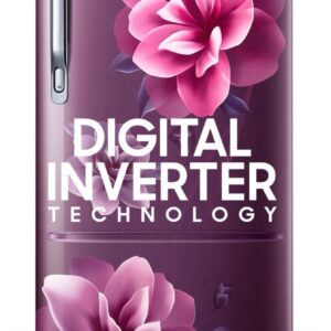 Samsung 183 L Direct Cool Single Door 4 Star Refrigerator with Digital Inverter (Camellia Purple, RR2OC1724CR/HL)