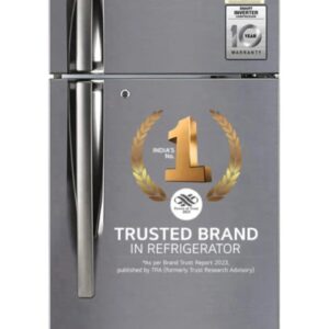 LG 242 L Frost Free Double Door 3 Star Refrigerator with DoorCooling+ & Smart Inverter Compressor  (Shiny Steel, GL-I292RPZX)