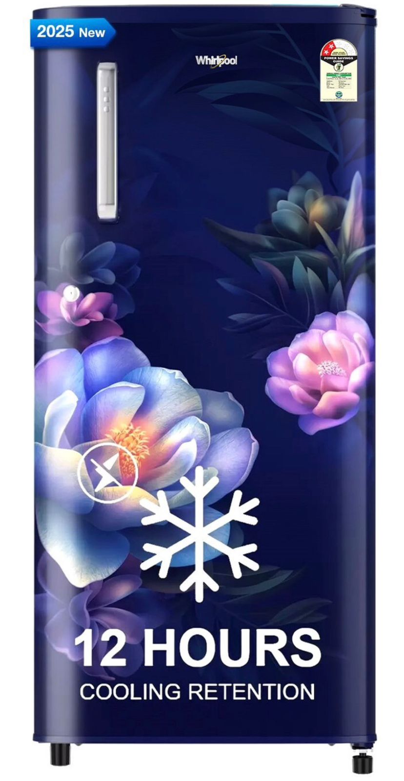Whirlpool 184 L Direct Cool Single Door 2 Star Refrigerator (Sapphire Serena, 205 WDE PRM 2S SAPPHIRE SERENA-Z)