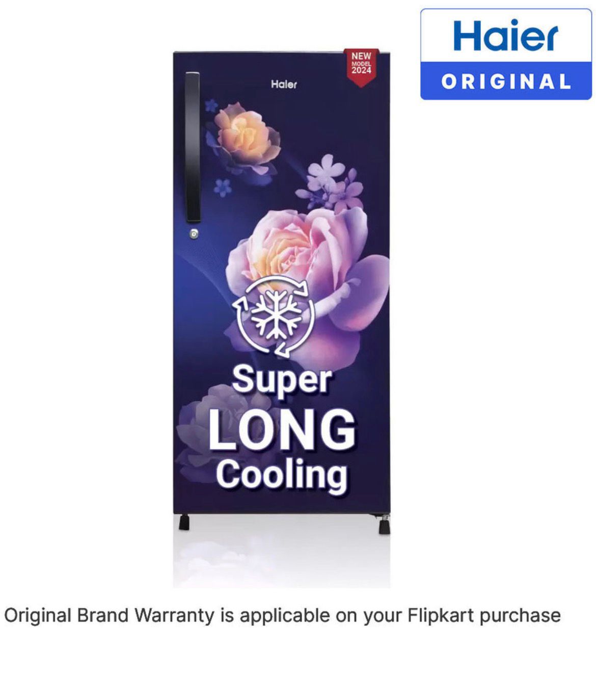 Haier 190 L Direct Cool Single Door 2 Star Refrigerator with Large Storage Space1 Hour Icing Technology (Marine Noisettes, HED-202MN-P) - Image 2