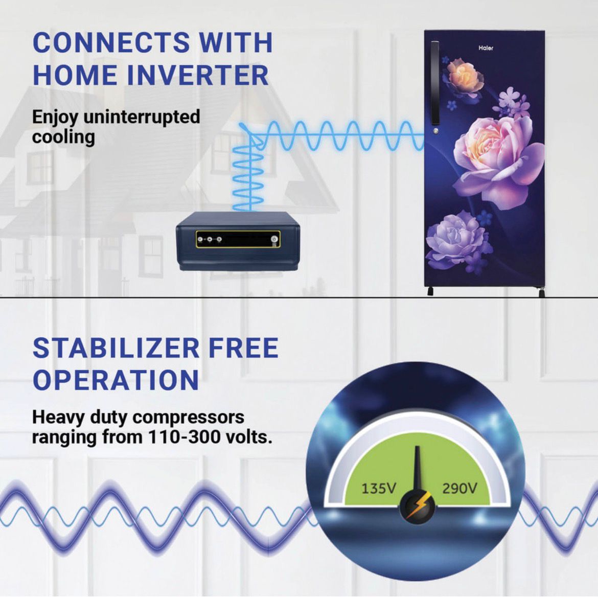 Haier 190 L Direct Cool Single Door 2 Star Refrigerator with Large Storage Space1 Hour Icing Technology (Marine Noisettes, HED-202MN-P) - Image 8