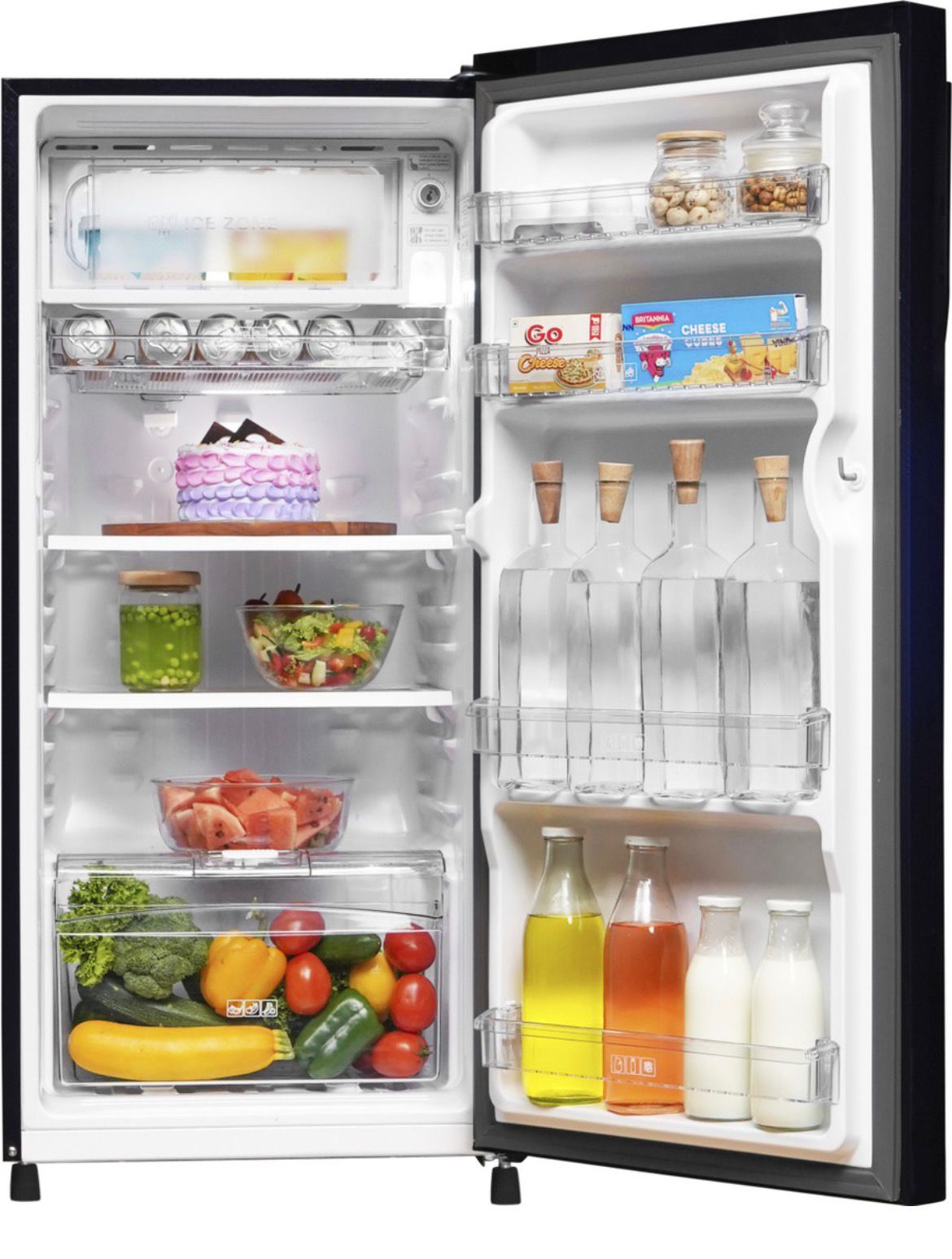 Haier 190 L Direct Cool Single Door 2 Star Refrigerator with Large Storage Space1 Hour Icing Technology (Marine Noisettes, HED-202MN-P) - Image 9