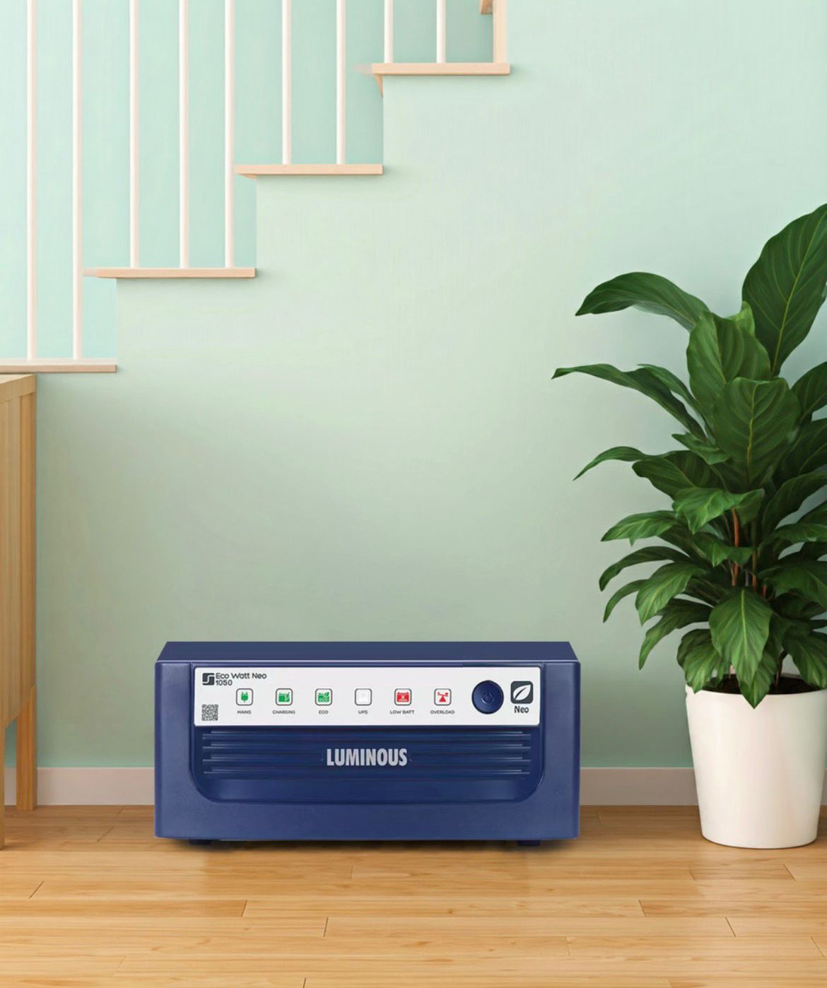 LUMINOUS 900 VA with 24 Months Warranty Square Wave Inverter (1050/12V) - Image 4