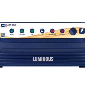 LUMINOUS 700 VA with 2 Year Warranty Pure Sine Wave Inverter (800 / 12V)