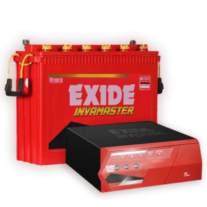 EXIDE 60 Months Warranty Tubular Inverter Battery (200 Ah, Inverterz Magic 1125 VA Inverter with IMTT 2000)