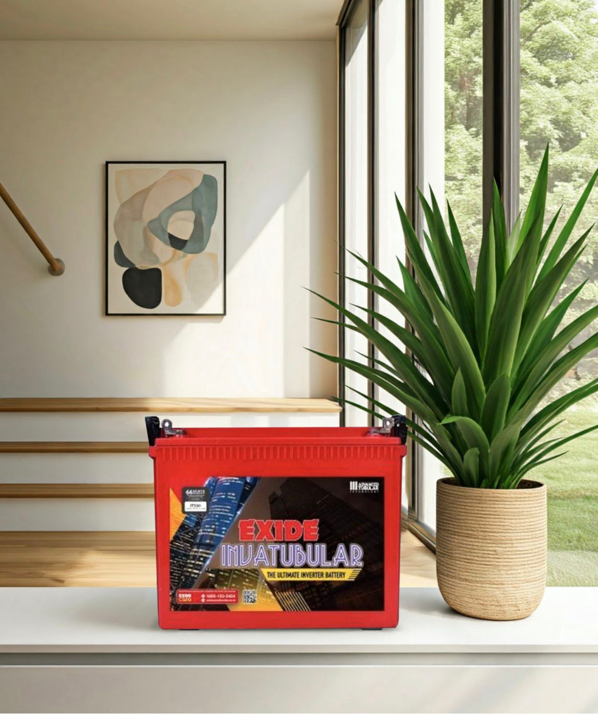 EXIDE 66 Months Warranty Tubular Inverter Battery (150 Ah, IT500) - Image 6